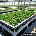 도시농업관리사 시험 기출문제 분석 - A detailed urban vertical farm scene in a Middle Eastern city, featuring diverse crops growing in mu...